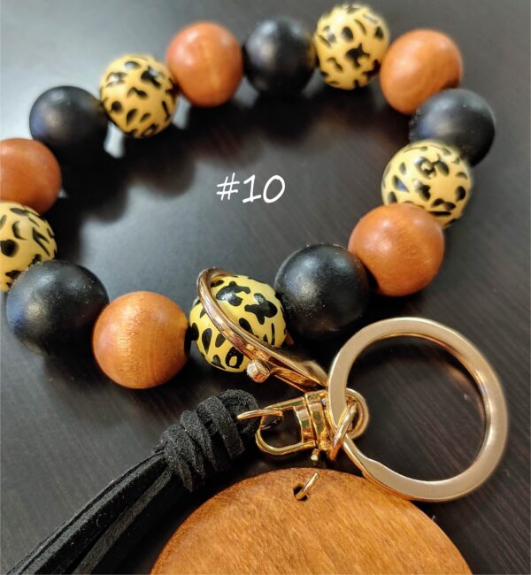 Wood Bead Wristlets - 14 Colors to Choose From - Image 10