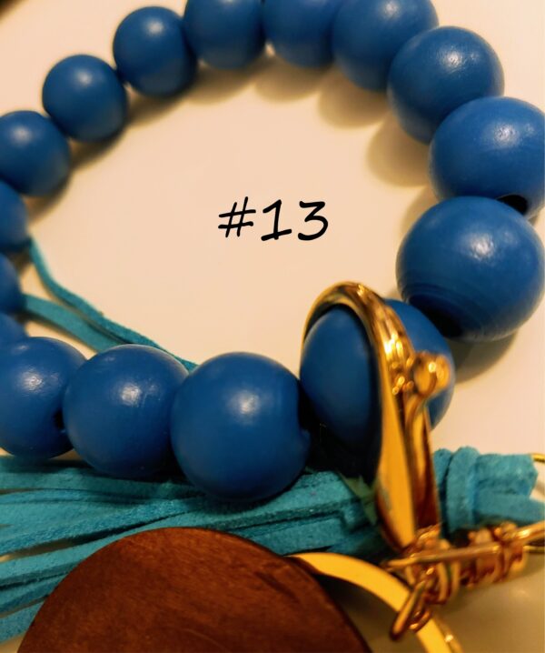 Wood Bead Wristlets - 14 Colors to Choose From - Image 13