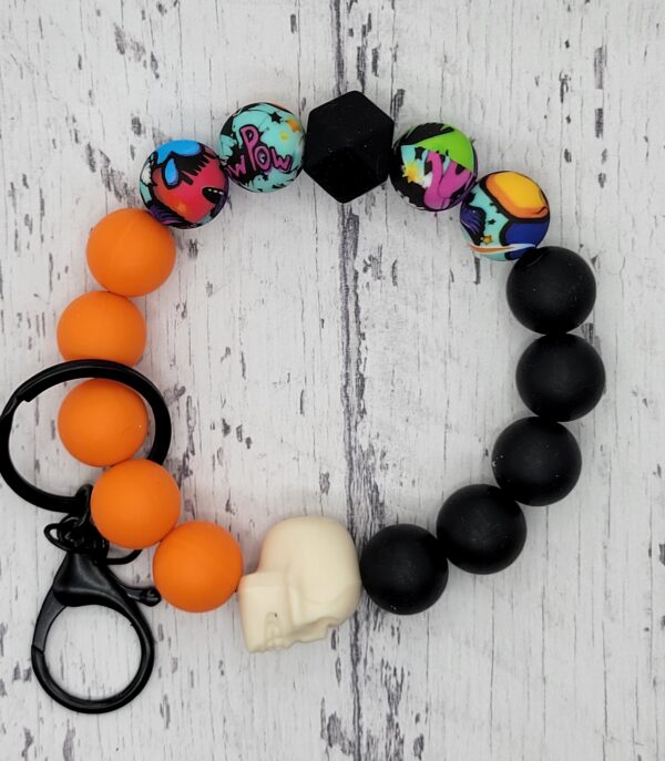 Halloween Silicone Wristlets - 2 Colors to Choose From - Image 4