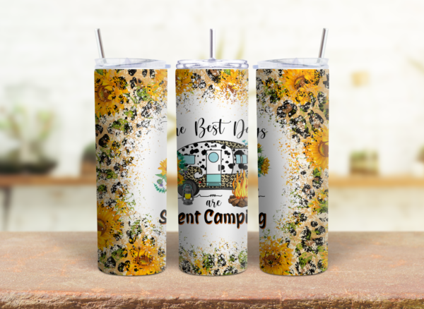 The Best Days Are Spent Camping 20 oz Tumbler