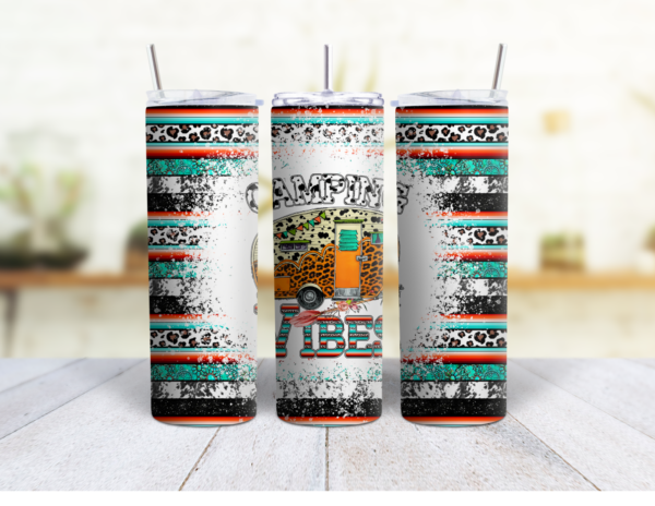 Camping Vibes 20 oz Tumbler