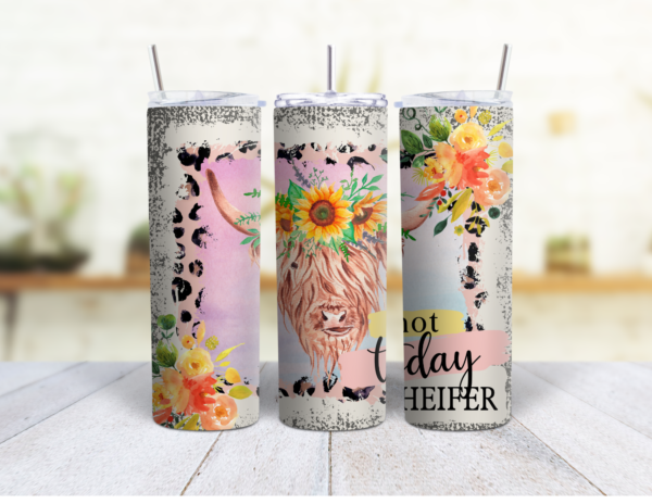 Not Today Heifer 20 oz Tumbler