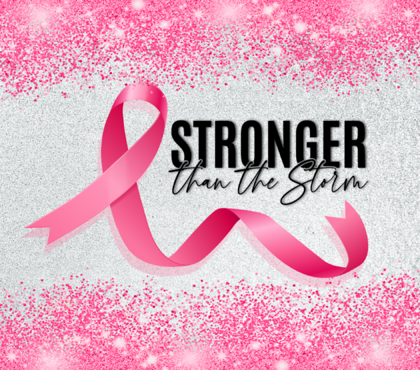 Cancer - Stronger Than The Storm 20 oz Tumbler - Image 3