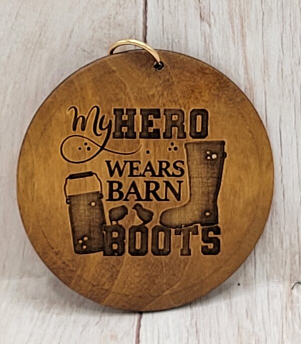 Pre-Made Disc - My Hero Wears Barn Boots