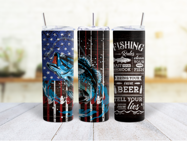 Fishing Rules 20 oz Tumbler