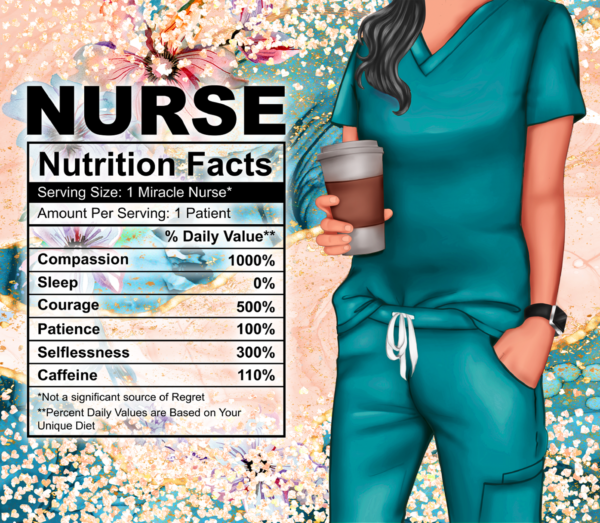 Nurse Nutrition (02) 20 oz Tumbler - Image 2