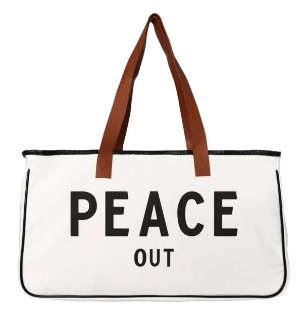 Weekend Tote - Peace Out Tote Bag