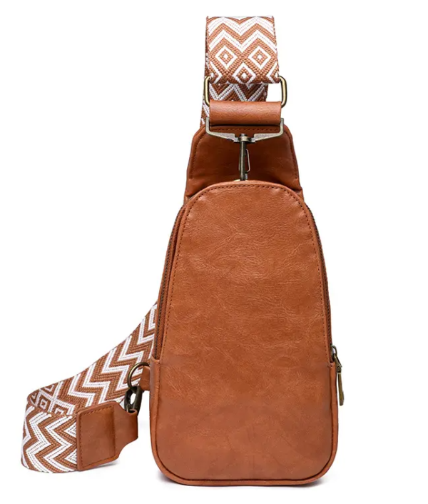 Sling Bag - Veg Tan Leather - Solids - Image 6